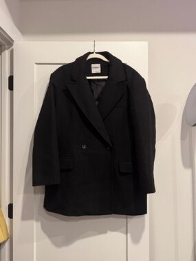 Bershka Tailored Wool Blazer Jacket